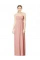 Long Sleeveless Soft Chiffon Bliss Pink Sweetheart A-Line Bridesmaid Dress Colchester