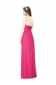 Long Sleeveless Soft Chiffon Azalea Strapless A-Line Bridesmaid Dress Colchester