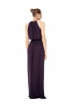 Long Sleeveless Chiffon Pink A-Line Bridesmaid Dress Colchester