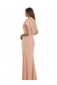 Long Sleeveless Soft Chiffon Bliss Pink Mermaid Prom Dress / Bridesmaid Dress Colchester