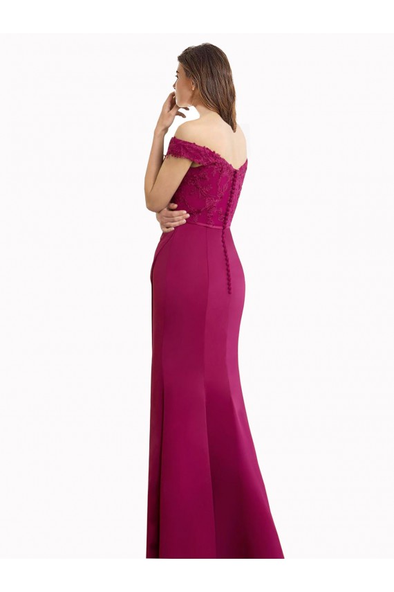 Long Sleeveless Soft Chiffon & Lace Mermaid Bridesmaid Dress / Formal Dress Colchester