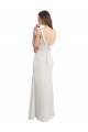 Long Sleeveless Soft Chiffon & Satin Mermaid Bridesmaid Dress Colchester
