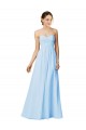Long Sleeveless Chiffon Grape Sweetheart A-Line Bridesmaid Dress / Evening Dress Colchester