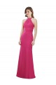 Long Sleeveless Soft Chiffon Ruby A-Line Bridesmaid Dress Colchester