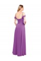 Long Cold Shoulder Soft Chiffon Dahlia A-Line Bridesmaid Dress Colchester