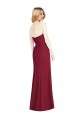 Long Sleeveless Soft Chiffon Desert Rose Trumpet Bridesmaid Dress Colchester
