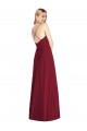 Long Sleeveless Soft Chiffon Royal Blue A-Line Formal Dress / Bridesmaid Dress Colchester