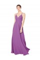 Long Sleeveless Soft Chiffon Dahlia A-Line Formal Dress / Bridesmaid Dress Colchester
