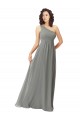 Long Sleeveless Soft Chiffon Wisteria A-Line Bridesmaid Dress Colchester