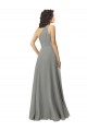 Long Sleeveless Soft Chiffon Wisteria A-Line Bridesmaid Dress Colchester