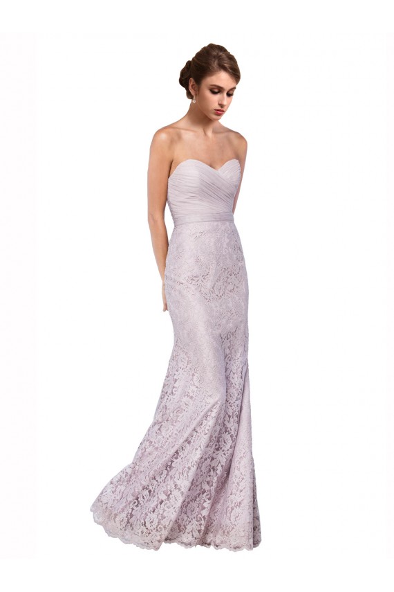 Long Sleeveless Lace Mermaid Bridesmaid Dress / Evening Dress Colchester
