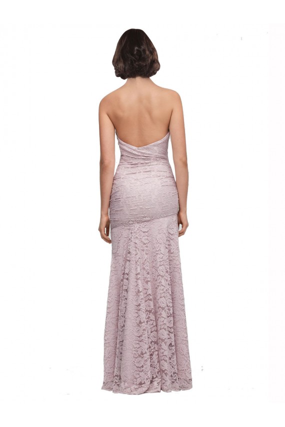 Long Sleeveless Lace Mermaid Prom Dress / Bridesmaid Dress Colchester