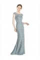 Long Cap Sleeves Lace Mermaid Prom Dress / Bridesmaid Dress Colchester