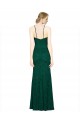 Long Sleeveless Lace Dark Green Mermaid Prom Dress / Bridesmaid Dress Colchester