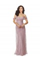 Long Sleeveless Lace A-Line Bridesmaid Dress Colchester