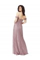 Long Sleeveless Lace A-Line Bridesmaid Dress Colchester
