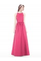 Long Sleeveless Satin Ruby A-Line Bridesmaid Dress Colchester