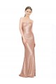 Long Sleeveless Sequin Rose Gold A-Line Formal Evening Gown / Prom Dress / Bridesmaid Dress Colchester