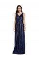 Long Sleeveless Sequin Dark Navy Sheath Formal Evening Gown / Prom Dress / Bridesmaid Dress Colchester