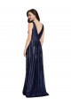Long Sleeveless Sequin Dark Navy Sheath Formal Evening Gown / Prom Dress / Bridesmaid Dress Colchester