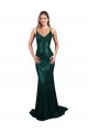 Long Sleeveless Sequin Dark Green Mermaid Formal Evening Gown / Prom Dress / Bridesmaid Dress Colchester