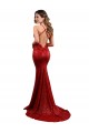 Long Sleeveless Sequin Red Mermaid Evening Gown / Bridesmaid Dress Colchester