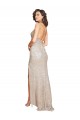 Long Sleeveless Sequin & Sparkling Sequin Champagne Mermaid Black Tie Evening Gown / Prom Dress / Bridesmaid Dress Colchester