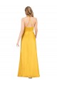 Long Sleeveless Silk like Satin A-Line Formal Dress / Bridesmaid Dress Colchester