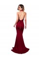 Long Sleeveless Spandex Burgundy Mermaid Formal Evening Gown / Prom Dress / Bridesmaid Dress Colchester