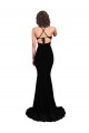 Long Sleeveless Spandex Black Mermaid Formal Evening Gown / Prom Dress / Bridesmaid Dress Colchester