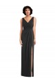 Long Sleeveless Spandex Black Sheath Formal Evening Gown / Prom Dress / Bridesmaid Dress Colchester