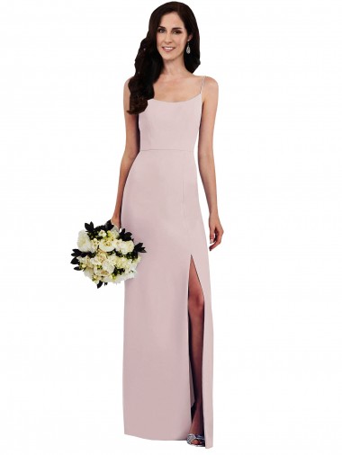 Long Sleeveless Stretch Crepe Trumpet Formal Evening Gown / Prom Dress / Bridesmaid Dress Colchester