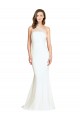 Sweep Train Sleeveless Stretch Crepe & Tulle Ivory Mermaid Formal Evening Gown / Bridesmaid Dress Colchester