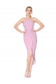 Knee Length Sleeveless Stretch Crepe Orchid Mermaid Bridesmaid Dress / Formal Dress Colchester