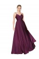 Long Sleeveless Stretch Crepe Wild Berry A-Line Formal Evening Gown / Prom Dress / Bridesmaid Dress Colchester