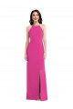 Long Sleeveless Stretch Crepe Fuchsia Trumpet Formal Evening Gown / Prom Dress / Bridesmaid Dress Colchester