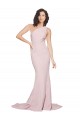 Sweep Train Sleeveless Stretch Crepe Mauve Sheath Semi Formal Evening Dress / Prom Dress / Bridesmaid Dress Colchester