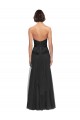 Long Sleeveless Tulle Black A-Line Bridesmaid Gown Colchester