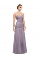Long Sleeveless Tulle Heather Mermaid Bridesmaid Dress Colchester