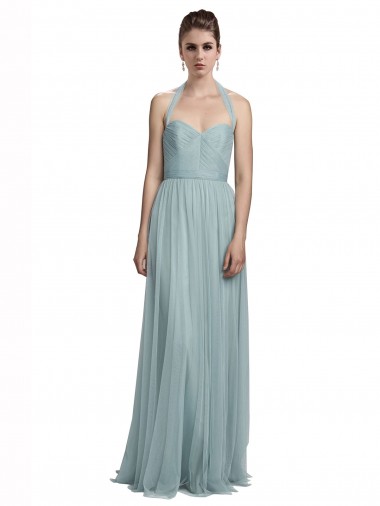 Long Sleeveless Tulle A-Line Bridal Party Dress / Evening Dress Colchester