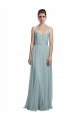Long Sleeveless Tulle A-Line Bridal Party Dress / Evening Dress Colchester