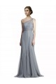 Long Sleeveless Tulle Slate Grey Mermaid Bridesmaid Dress Colchester