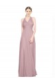Long Sleeveless Tulle A-Line Bridesmaid Gown Colchester