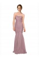 Long Sleeveless Tulle Mermaid Bridesmaid Dress Colchester
