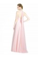 Long Sleeveless Tulle Mint Green A-Line Bridesmaid Dress Colchester
