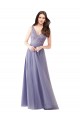 Long Sleeveless Tulle & Lace A-Line Formal Dress / Bridesmaid Dress Colchester
