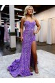 Court Train Sleeveless Velvet Sequin Lavender A-Line Homecoming Dress Colchester