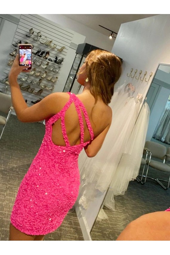 Short Sleeveless Velvet Sequin Sheath Evening Gown Colchester
